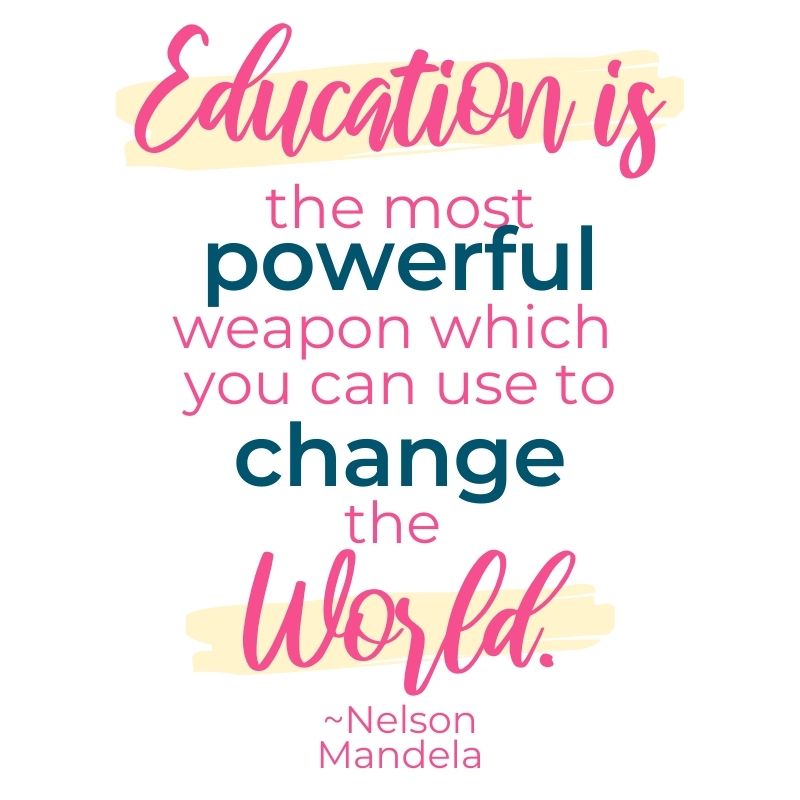 Education is Powerful Quote